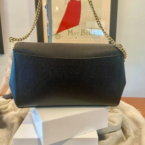 Coach Black Chain Shoulder Bag - Picture 2 of 11